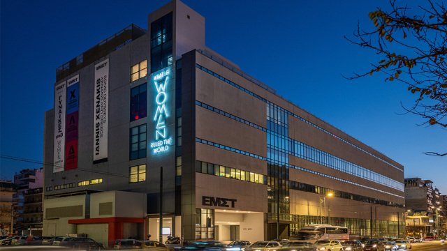 Fix’s EMST roof was transformed into a summer cinema with a view of the Acropolis